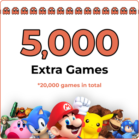 5,000 Extra games